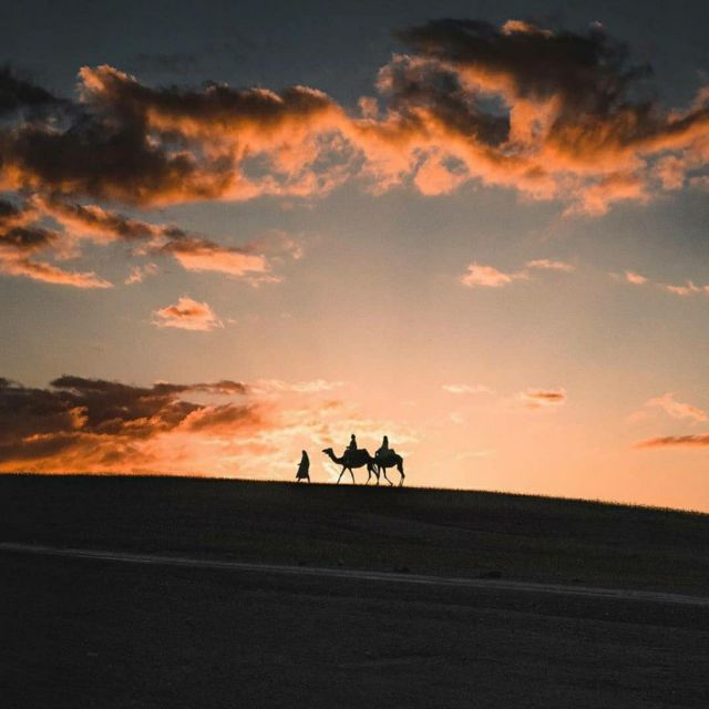 Marrakech: Agafay Quad Bike, Giro in cammello al tramonto con cena